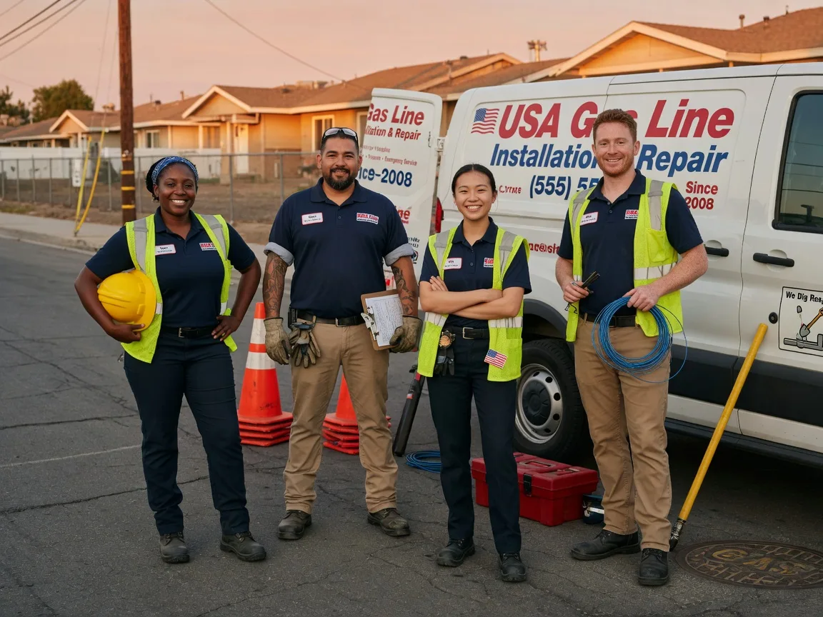 Gas Line Installation company in Fenton, IA